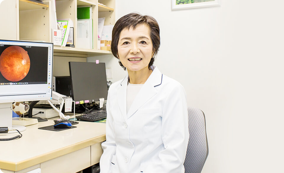 理事長 切通 孝子 TAKAKO KIRITOSHI