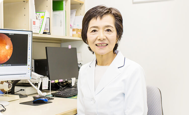 理事長 切通 孝子 TAKAKO KIRITOSHI